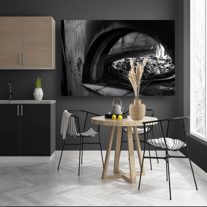Tijd voor pizza canvas