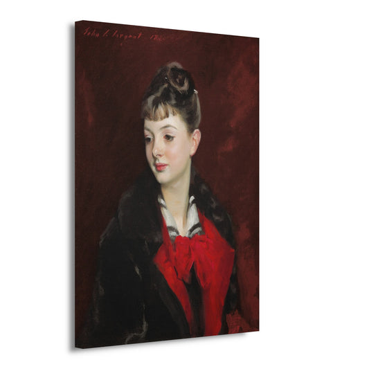 Portret van mevrouw Suzanne Poirson - John Singer Sargent canvas