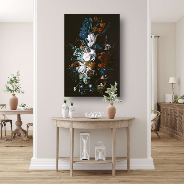 Vaas met bloemen - Jan Davidsz de Heem canvas