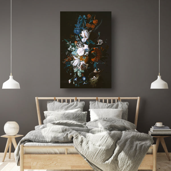 Vaas met bloemen - Jan Davidsz de Heem canvas