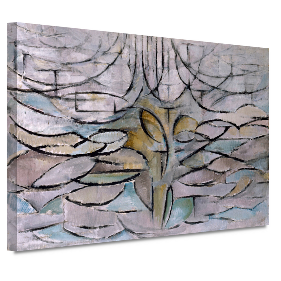 Appelboom in bloei - Piet Mondriaan canvas