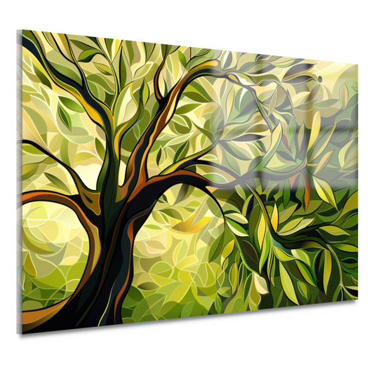 Bloeiende boom van Van Gogh acrylglas