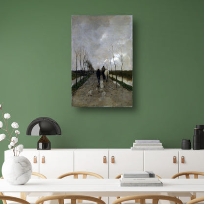Langs de waterkant - Anton Mauve Acrylglas