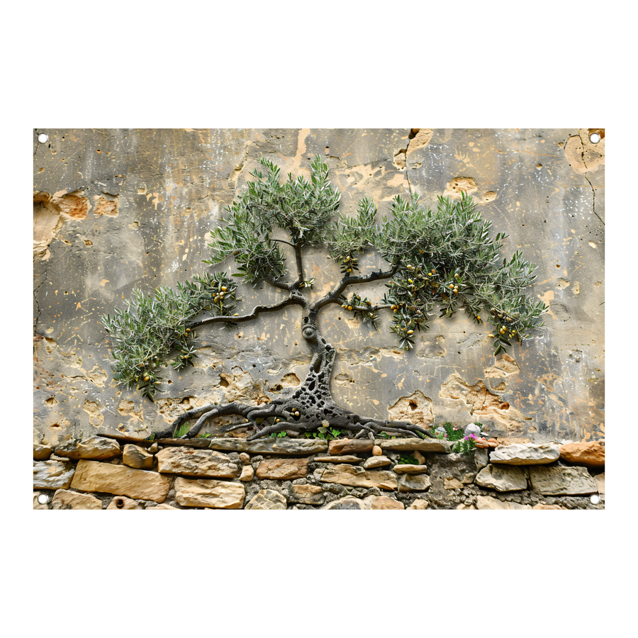 Bonsai muurdecoratie tuinposter