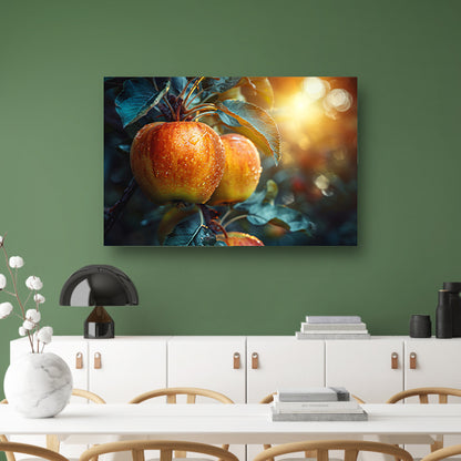 Stilleven met appels van Van Gogh canvas