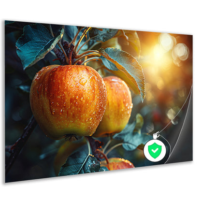 Stilleven met appels van Van Gogh poster