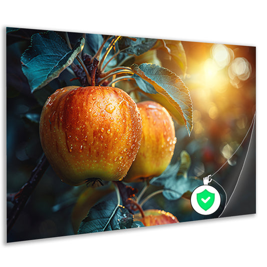 Stilleven met appels van Van Gogh poster