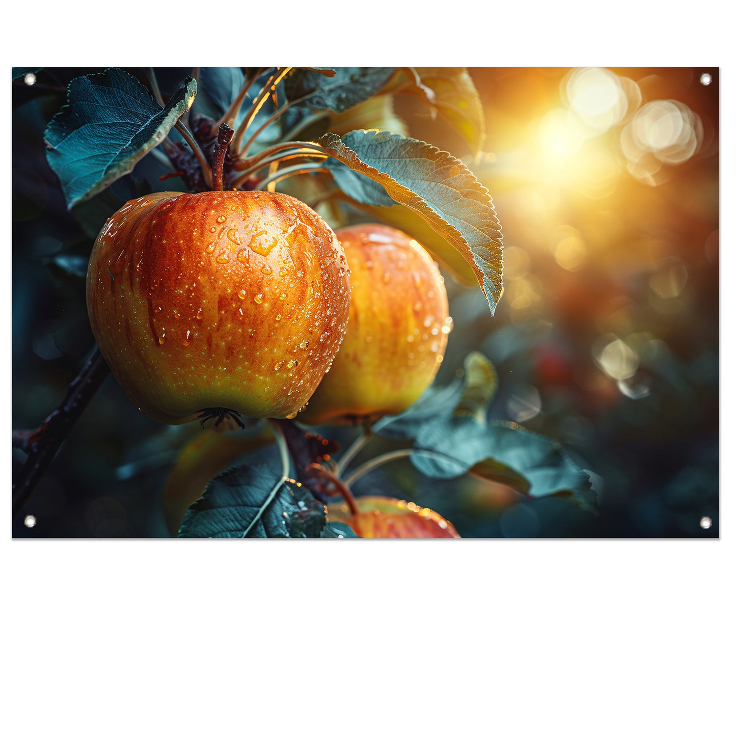 Stilleven met appels van Van Gogh tuinposter