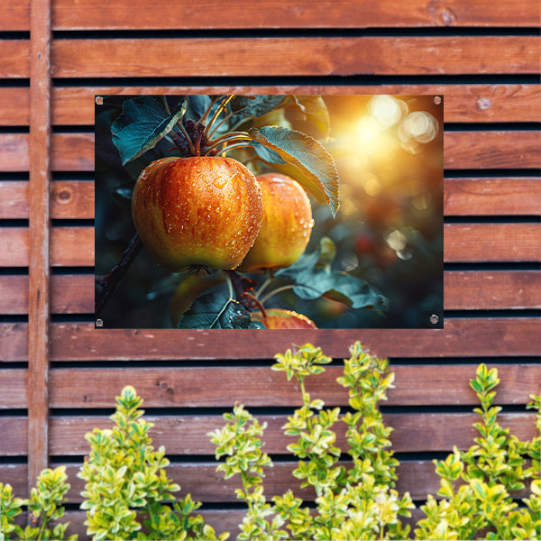 Stilleven met appels van Van Gogh tuinposter