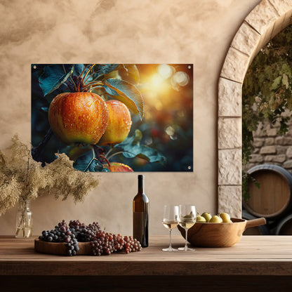 Stilleven met appels van Van Gogh tuinposter