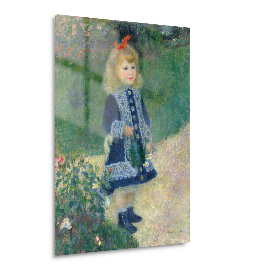 Een meisje met een gieter - Pierre-Auguste Renoir Acrylglas