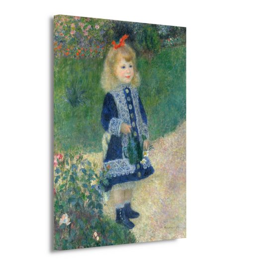 Een meisje met een gieter - Pierre-Auguste Renoir canvas