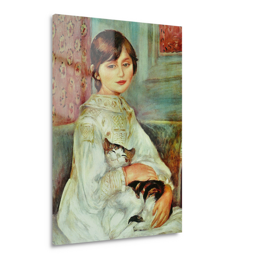 Julie Manet with Cat - Pierre-Auguste Renoir Acrylglas