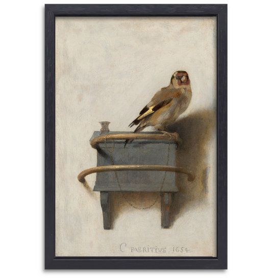Het Puttertje - Carel Fabritius canvas met baklijst