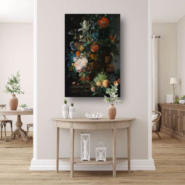 Bloemen en Fruit - Jan van Huysum poster