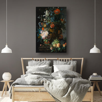 Bloemen en Fruit - Jan van Huysum poster