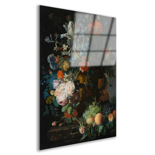 Bloemen en Fruit - Jan van Huysum Acrylglas