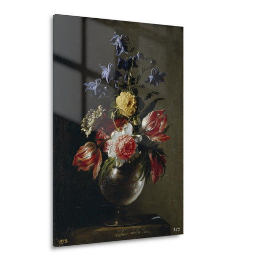 Vaas met bloemen - Juan de Arellano Acrylglas