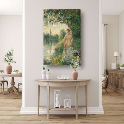 De bader - Camille Pissarro canvas
