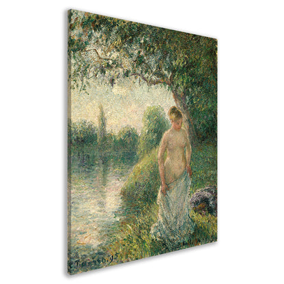De bader - Camille Pissarro canvas