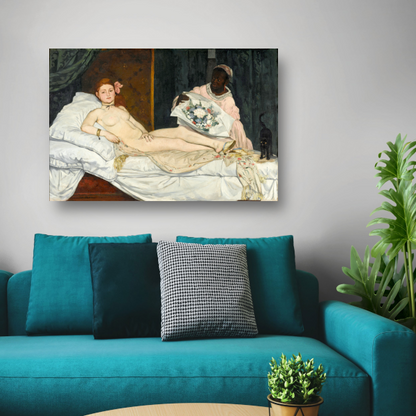 Olympia - Édouard Manet acrylglas