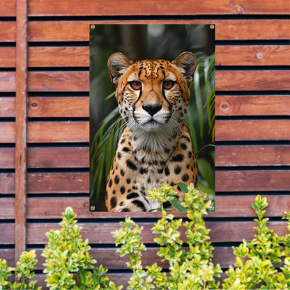Portret van een Cheeta tuinposter