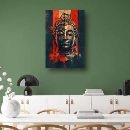 Modern Digitale Boeddha Kunst poster