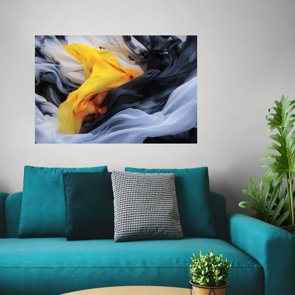 Wervelwind van Kleur en Emotie acrylglas