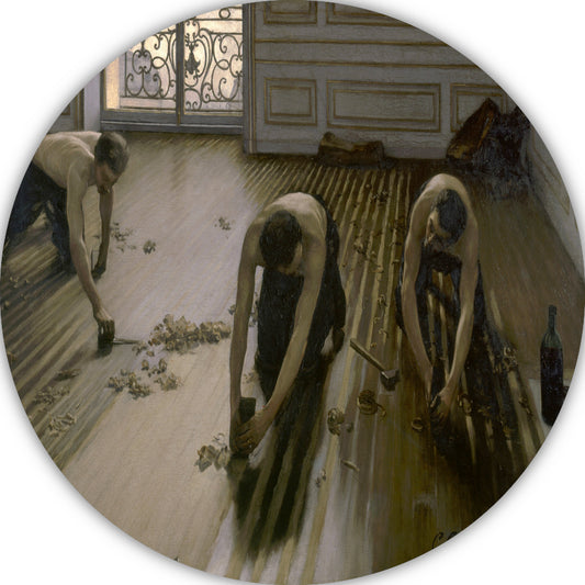 Parketschaafmachines - Gustave Caillebotte forex muurcirkel