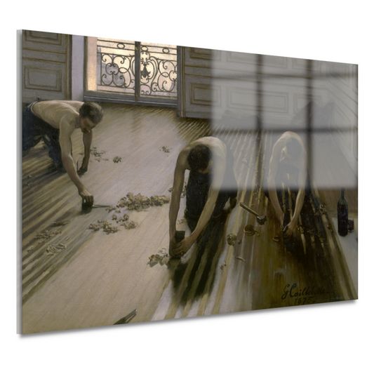 Parketschaafmachines - Gustave Caillebotte acrylglas