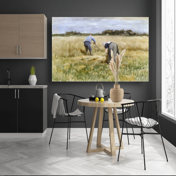 De maïsoogst - Anton Mauve acrylglas