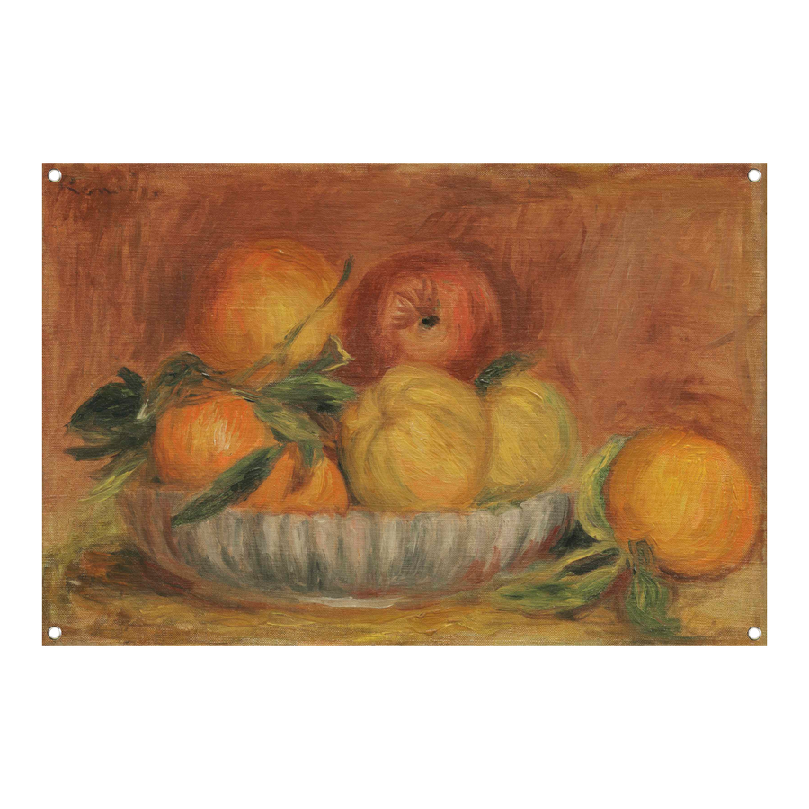 Stilleven met vruchten - Pierre-Auguste Renoir tuinposter