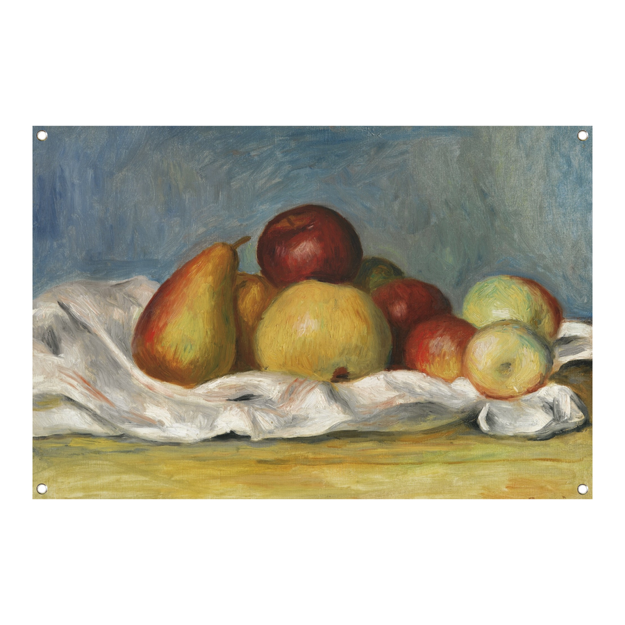 Peren en Appelen - Pierre-Auguste Renoir tuinposter