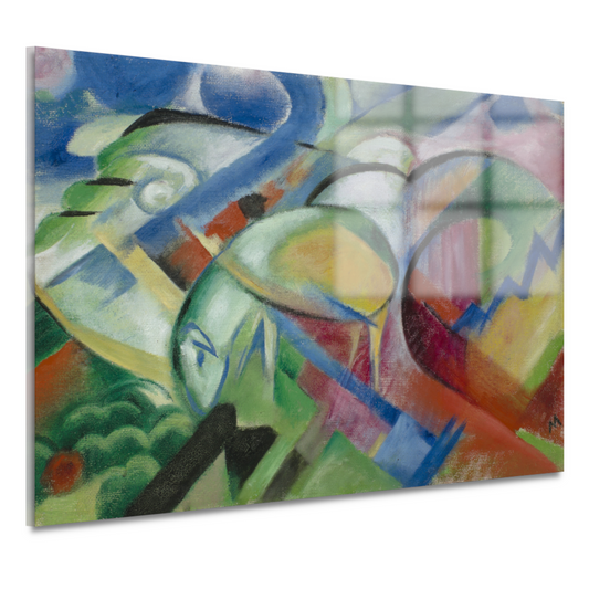 Het schaap - Franz Marc acrylglas
