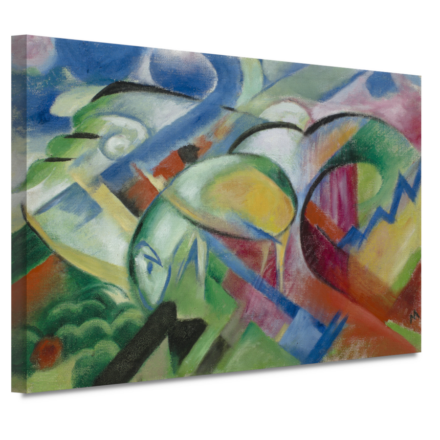 Het schaap - Franz Marc canvas