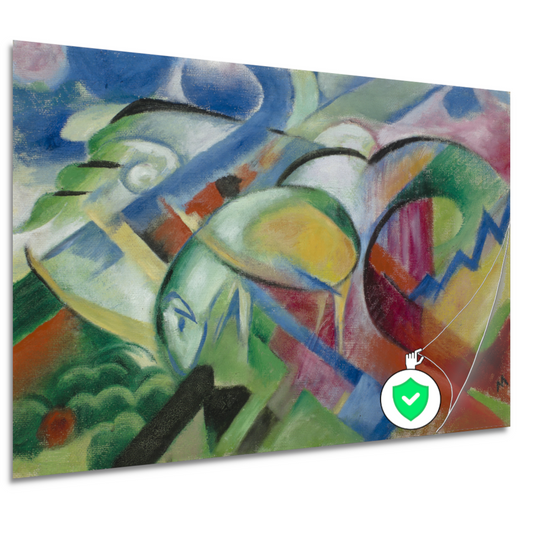 Het schaap - Franz Marc poster