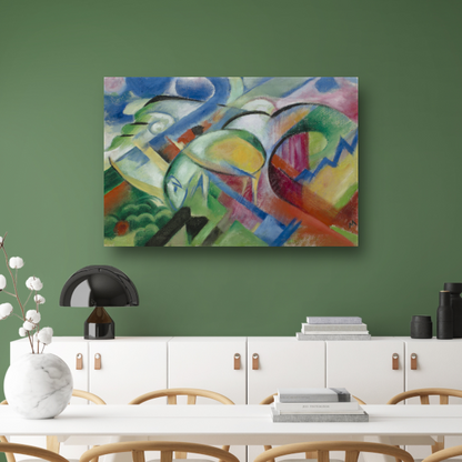 Het schaap - Franz Marc acrylglas