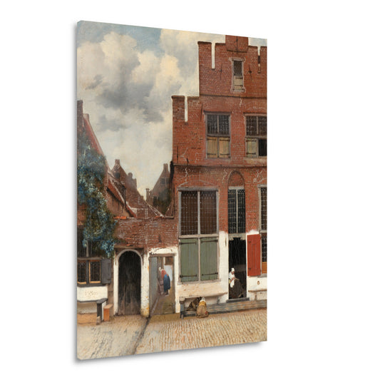 Het Straatje - Johannes Vermeer Acrylglas