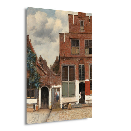 Het Straatje - Johannes Vermeer canvas