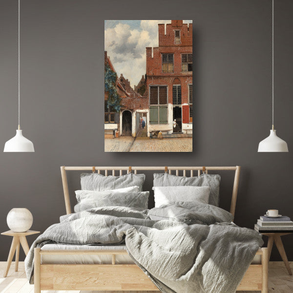 Het Straatje - Johannes Vermeer Acrylglas