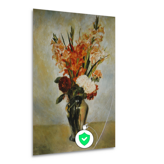 Gladiolen - Pierre-Auguste Renoir poster