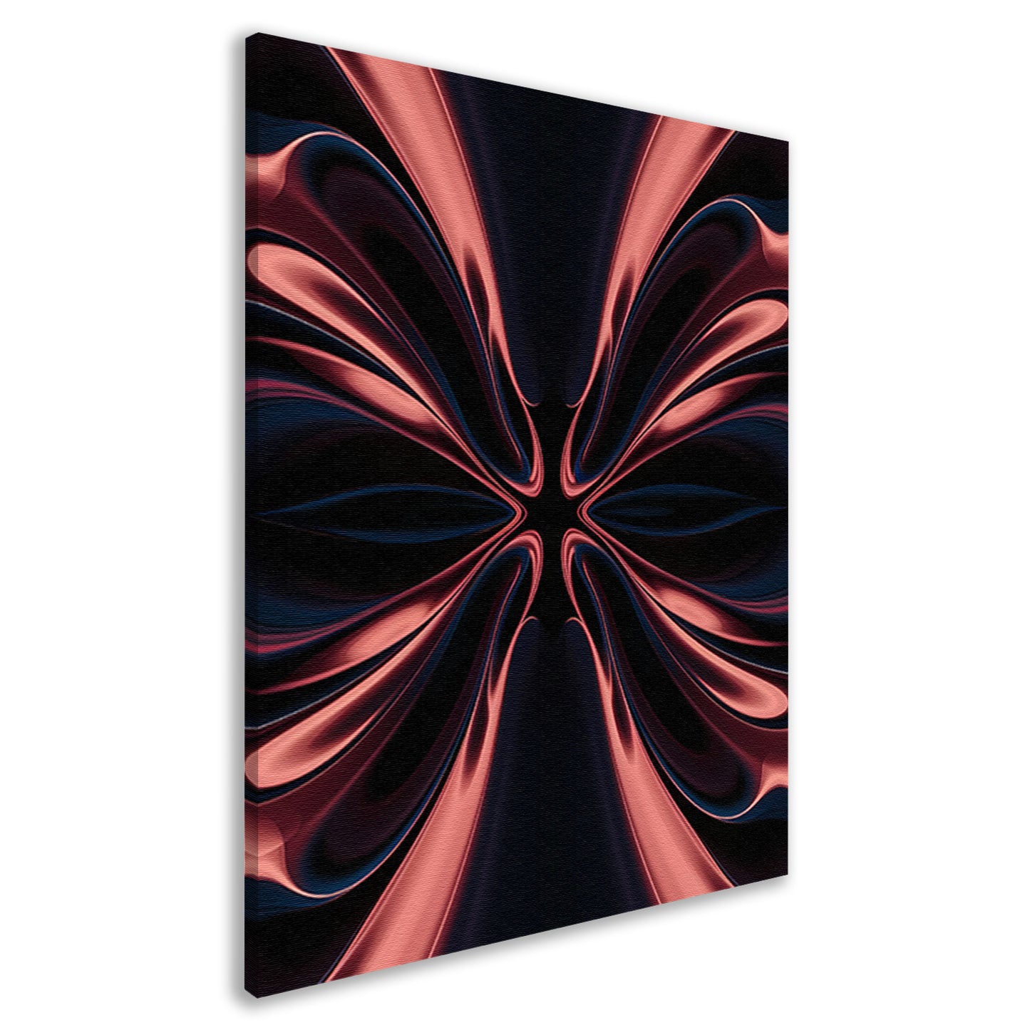 Dynamische abstracte digitale kunst met patronen canvas