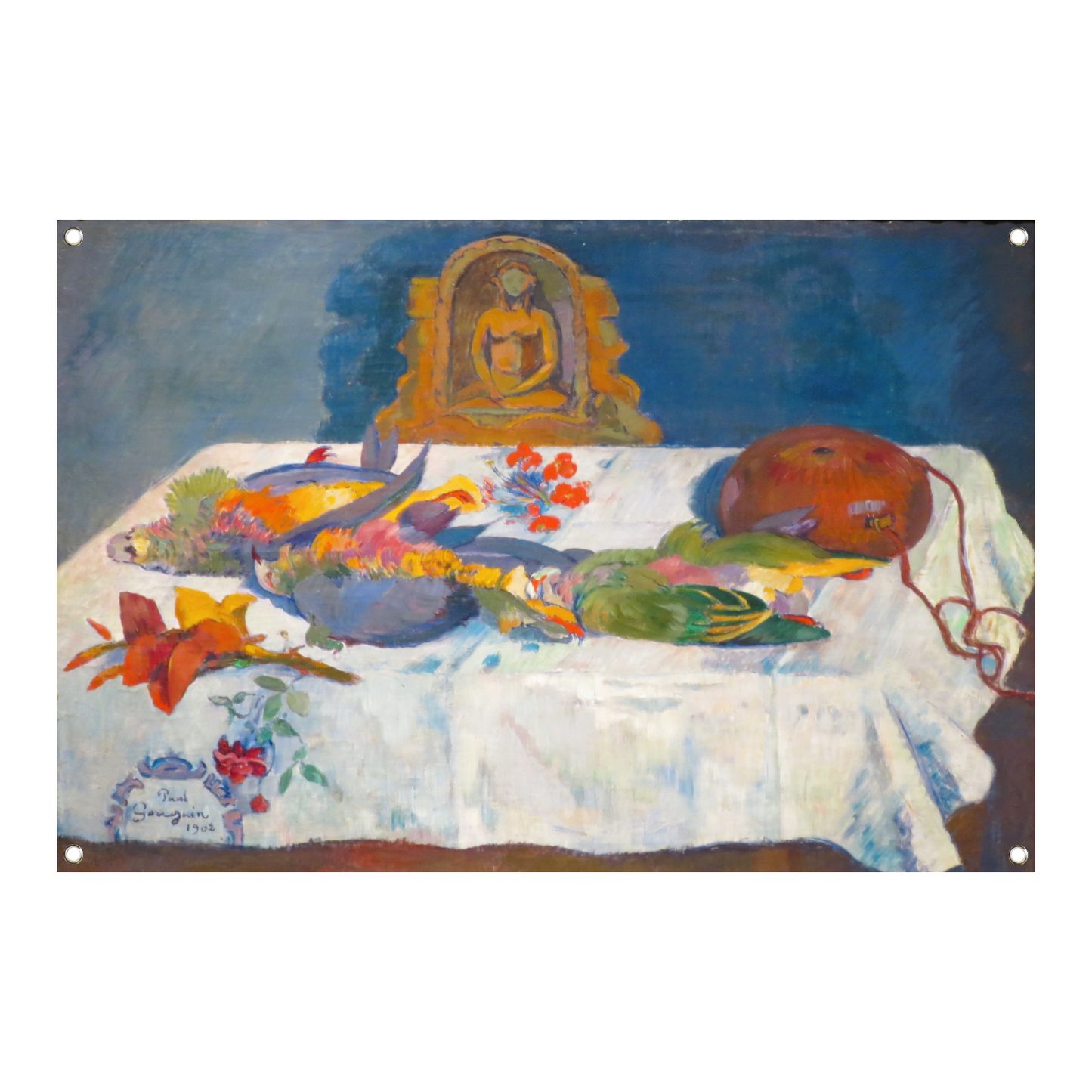 Stilleven met papegaaien - Paul Gauguin tuinposter