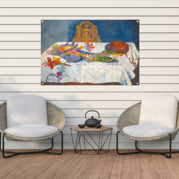 Stilleven met papegaaien - Paul Gauguin tuinposter