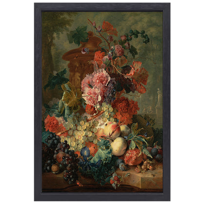 Fruitstukje - Jan van Huysum canvas met baklijst