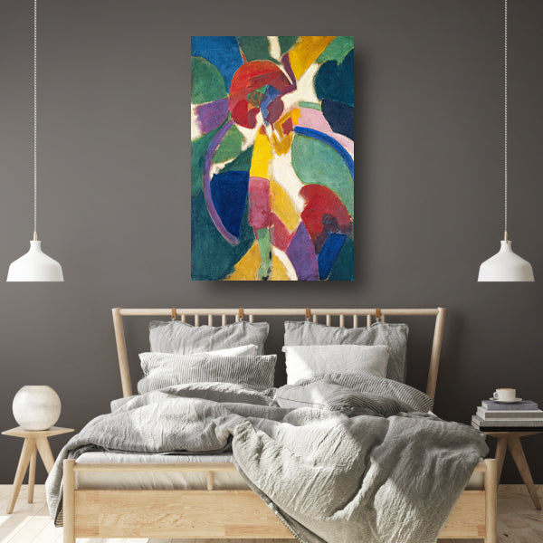 Vrouw met een parasol - Robert Delaunay poster