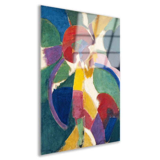 Vrouw met een parasol - Robert Delaunay Acrylglas