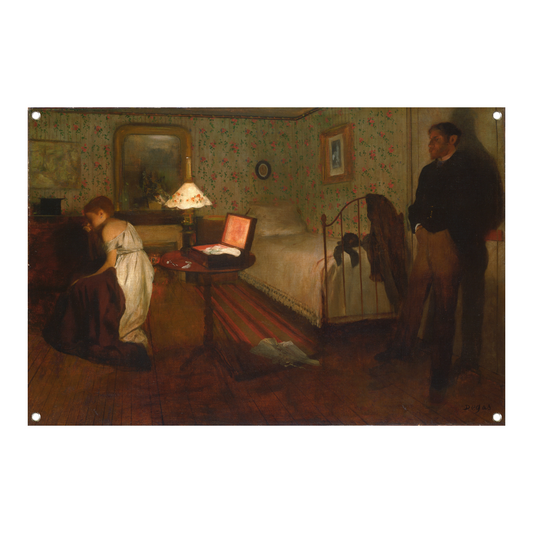 Interieur - Edgar Degas tuinposter