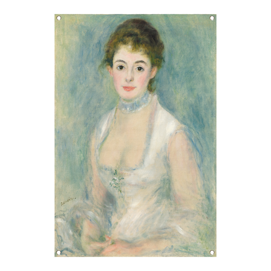 Portret van mevrouw Henriot - Pierre-Auguste Renoir tuinposter