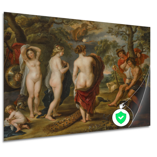 Het oordeel van Parijs - Peter Paul Rubens poster